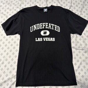 Undefeated Black and White Las Vegas Tee